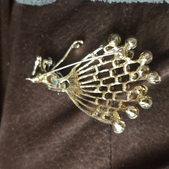 Multi Color Rhinestone Dancer Brooch - Picture 3 of 3